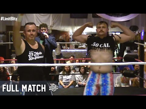 DangerKid & Aiden Aggro vs. Dan Barry & .50 Cal - Limitless Wrestling (Blitzkrieg Pro Tag Titles)