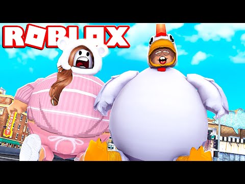 LA MIA MIGLIORE AMICA È DIVENTATA PIÙ GRASSA DI ME SU ROBLOX!!