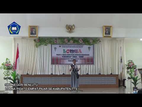 SMA NEGERI BENLUTU - LOMBA PIDATO EMPAT PILAR SE KABUPATEN TTS