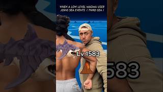 When a Magma user joins Sea Events in Third Sea too EARLY! #shorts #bloxfruits