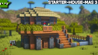 Minecraft Starter House-Mas Episode 3 - Savanna