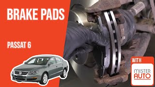 Youtube thumbnail of video "How to replace the front brake pads Passat 6 🚗"