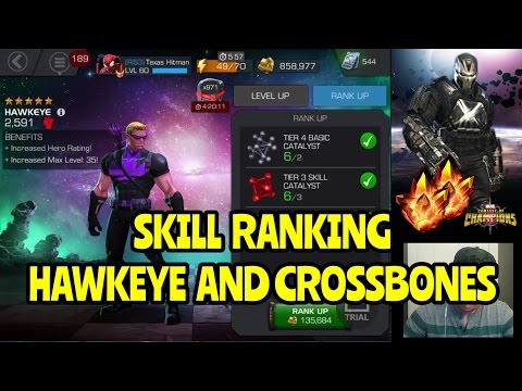 5 Star Hawkeye and Crossbones Ranking - Marvel Contest of Champions