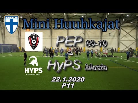 Mini Huuhkajat P11 PEP P09/10 vs HyPS Musta 22.1.2020