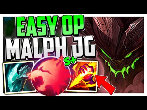 How to Play Malphite Jungle & CARRY for Beginners + Best Build/Runes Season 12 League of Legends