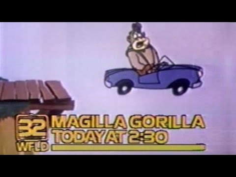 WFLD Channel 32 - Magilla Gorilla (Promo, 1980)