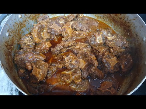 COMO COCINAR RAbo DE VACA )Truco para cocinar RAbo de res