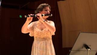 Winnie Bugge Frandsen, traverso flute