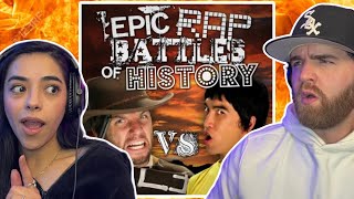 THIS WAS BEYOND BRUTAL! | Bruce Lee vs Clint Eastwood | Epic Rap Battles of History