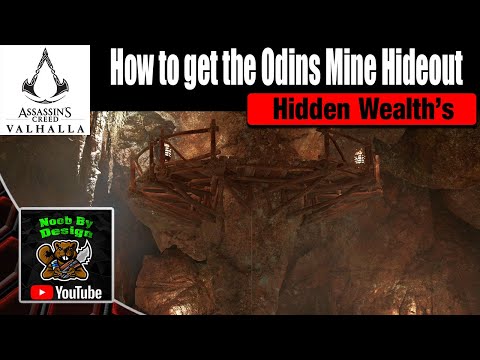How to get the Odins Mine Hideout Hidden Wealth and Armor - Assassins Creed Valhalla