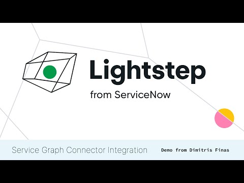 Lightstep ServiceNow Integration - YouTube