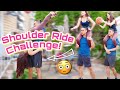 COUPLE SHOULDER RIDE CHALLENGE International Couple Lift And Carry