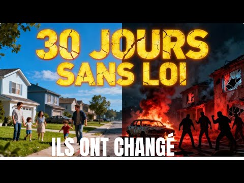 30 Jours Sans Loi : Quand les Gens Normaux Deviennent des Monstres | Simulation Réaliste de Survie