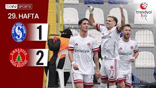 Sarıyer (1-2) Ümraniyespor | 29. Hafta Maç ÖZETİ | Trendyol 1. Lig - 2025/26