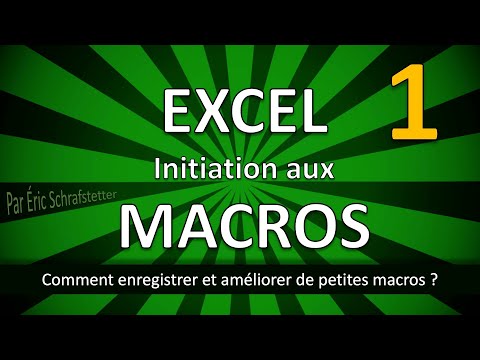 Getting Started with Excel Macros - Part 1 - How to Record and Enhance Small Macros