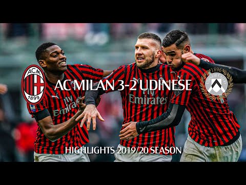 AC Associazione Calcio Milan 3-2 Udinese Calcio Udine