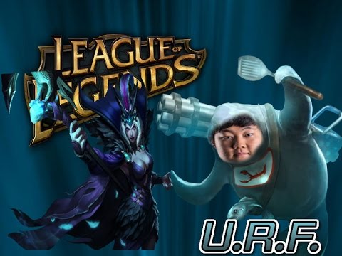 U.R.F Funny Moments  (League Of Legends) (Danish)