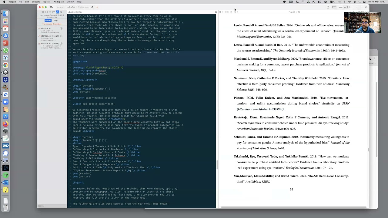 Fixing references in bibtex
