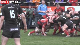 preview picture of video 'Redruth Rugby v Hartpury College: Match Highlights'