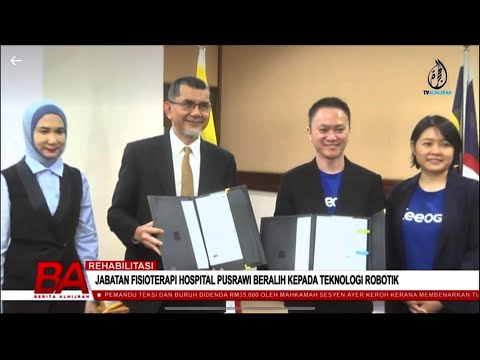 Berita Al Hijrah - MOU between Hospital Pusrawi & Keeogo Malaysia