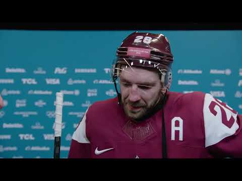 Girgensons shares thoughts after Latvia's opening loss to USA