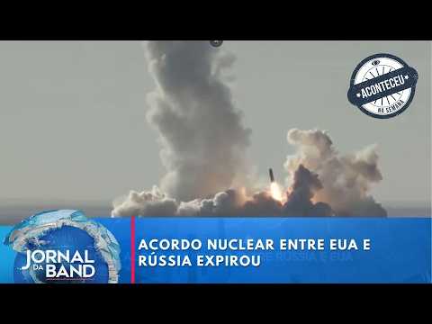 Acordo nuclear entre Rússia e EUA chega ao fim