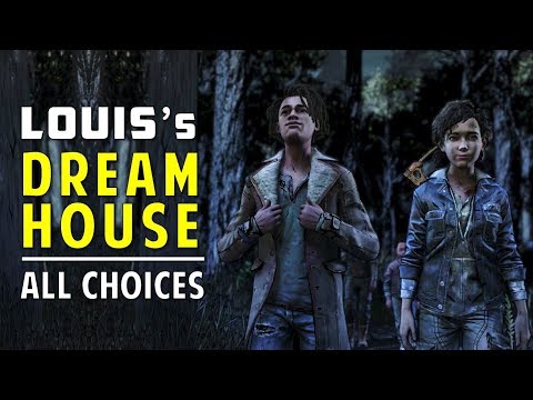 Every Single Choice - Louis's Dream House | The Walking Dead Episode 4 (Louis x Clementine)