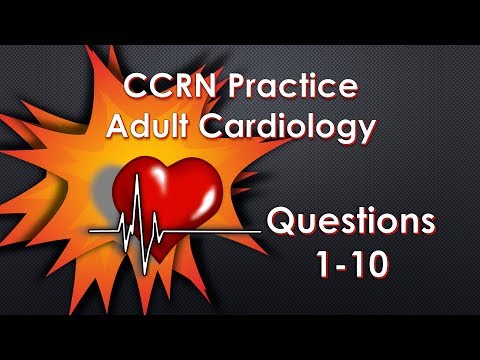 CCRN Cardiology Practice Questions Part 1