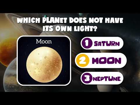 Queezy Cat Space Learning Series 🚀 - Part-1 | Solar System Quiz for Kids | 10 Easy Planet Questions