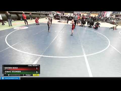 70 Lbs Cons. Round 1 - Kayden Sicka, IL Vs Tobias Solinger, IA 8a56
