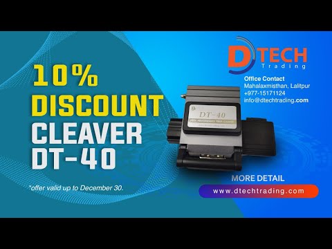 Optical Fiber cleaver DT-40