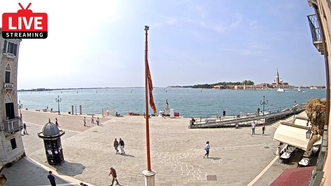 Live webcam view of Frente al Bacino di San Marco