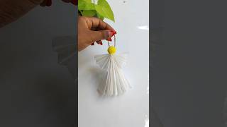Easy christmas angel DIY |#subscribe #shorts #ytshorts #viralshorts #diy #craft #trendingshorts