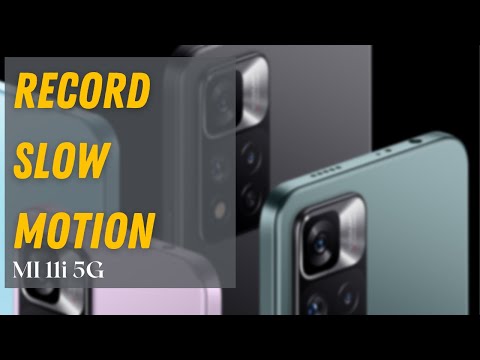 Xiaomi 11i/HyperCharge: Record Slow Motion Videos [Hindi]