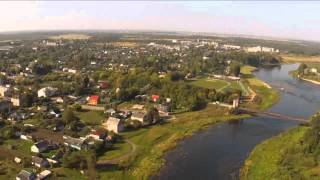 preview picture of video 'FPV flight on Raptor with GoPro2 in Ostrov'
