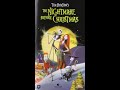 Opening To Tim Burton S The Nightmare Before Christmas UK VHS 1995