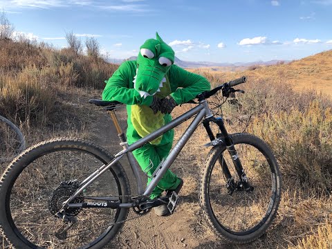 MOOTS WOMBLE -- Mr. Moots and the dream hardtail.