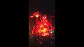 DJ Venom - Drowning Pool, Bodies Remix - EDC 2013 (June 23, 2013) - Basscon Stage