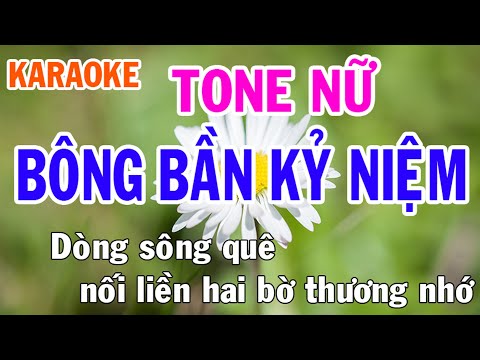 Bông Bần Kỷ Niệm (Diễm Trang) Karaoke Tone Nữ Nhạc Sống - Phối Mới Dễ Hát - Nhật Nguyễn