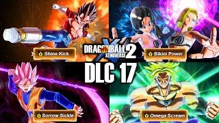 How To Unlock ALL New DLC 17 Partners! - Xenoverse 2 Custom Character Skills & Costumes Gameplay