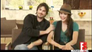 Funny moments with Ian,Nina and Paul from The Vampire Diaries