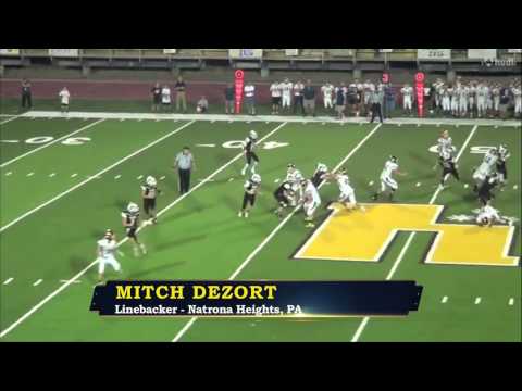 Mitch DeZort - Highlands Linebacker - Highlights