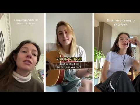 Amanda Tenfjord & Rosa Linn - SNAP (in Greek & Norwegian & English) Nov 3, 2022.