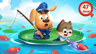 Download lagu Petualangan Memancing 🎣| Keamanan Luar Ruangan | Keselamatan Anak | Kepala Polisi Labrador mp3