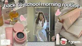 BACK TO SCHOOL MORNING ROUTINE *grwm like we are o