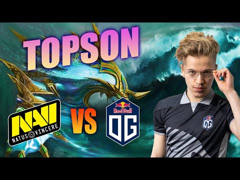 OG VS NAVI - TOPSON MORPHLING RAMPAGE!!