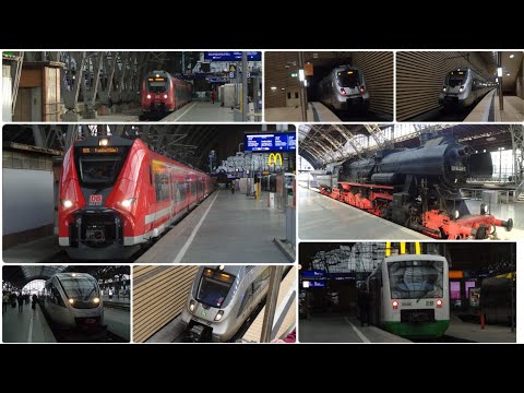 Lepizig 🇩🇪 | Bahnverkehr Leipzig Markt und Leipzig Hbf Mai 2023 | Trains at Leipzig Hbf and Markt