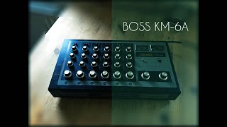 Video thumbnail for Boss KM-6A Classic techno mixer by Audio Production Tutor
