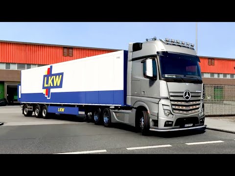ETS2 1.40 Open Beta - Mercedes-Benz New Actros Transporting Fish Fingers