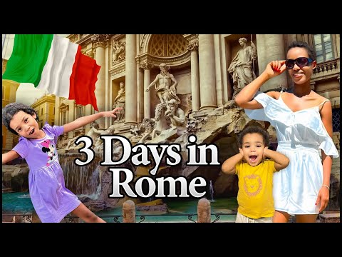 Rome in 3 Days 🇮🇹 | Family Travel Guide & Must-See Places with Kids | The Brigy Family